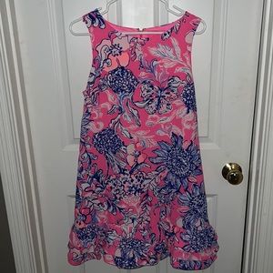 lilly pulitzer dress romper size 10